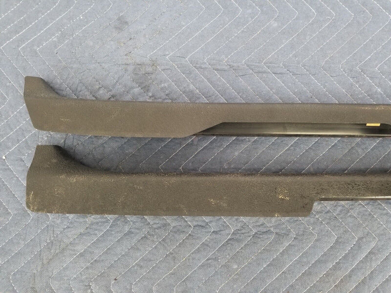Volvo 240 244 245 Front Door Sill Scuff Plates L & R Rocker Carpet Trim #2590E