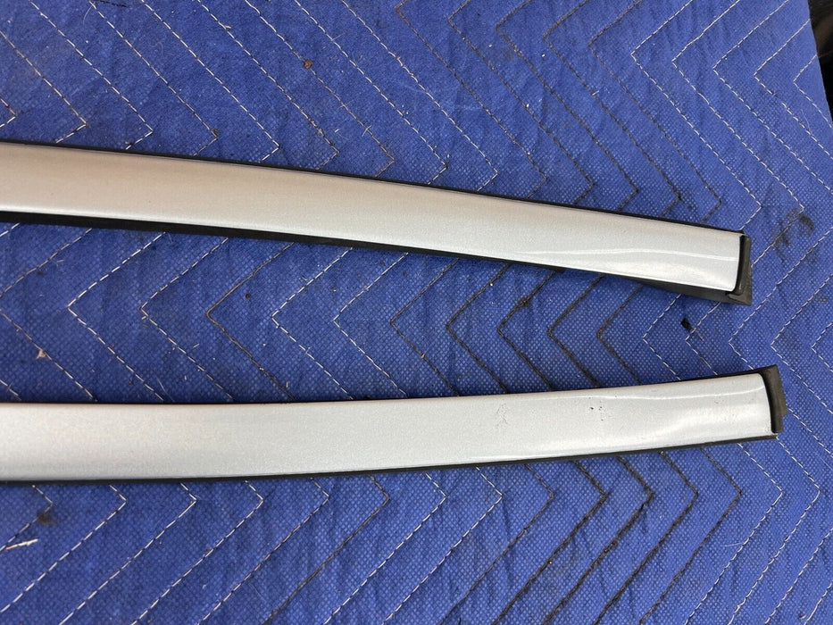 2005-2007 Volvo S60R LH & RH Silver Exterior Door Side Trim Moldings OEM #1235EM