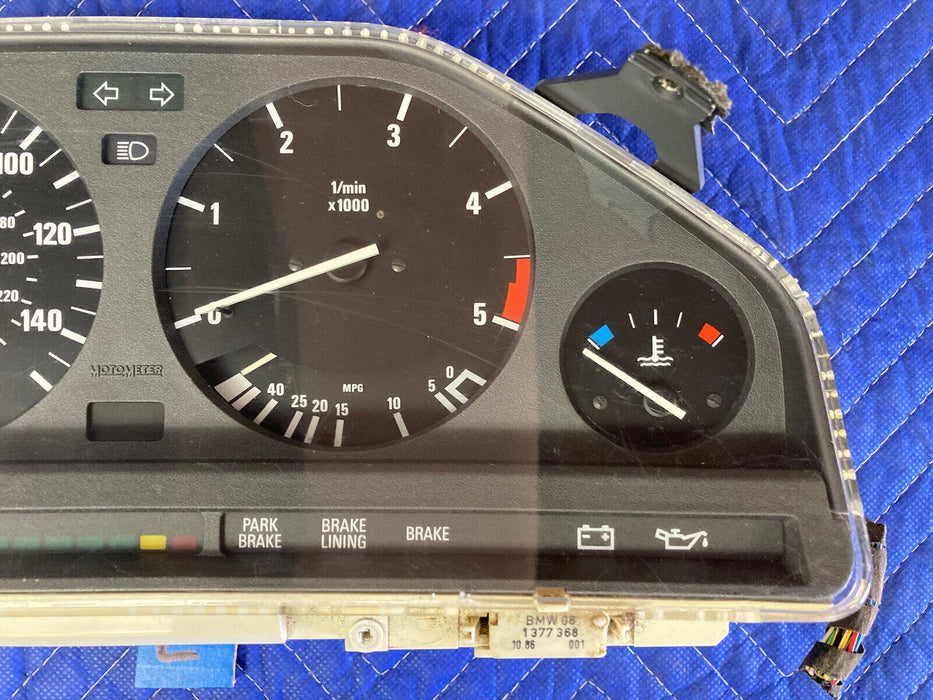 1982-1994 BMW E30 318i 325i Instrument Gauge Cluster Assembly MPH OEM #2473M