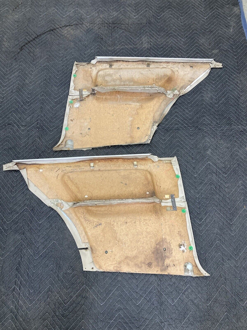1982-1994 BMW E30 318i 325i Door CardLH RH Rear Sedan Tan Set Of 4 OEM #2508M