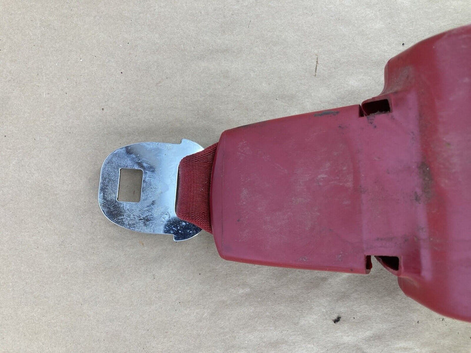 1976-1979 Cadillac Seville Right Rear Seat Belt Retractor Red OEM #1797M