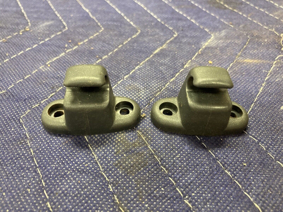 1984-1991 BMW 318i 325i E30 Sun Visor Hooks Clips Retainer OEM #2674M