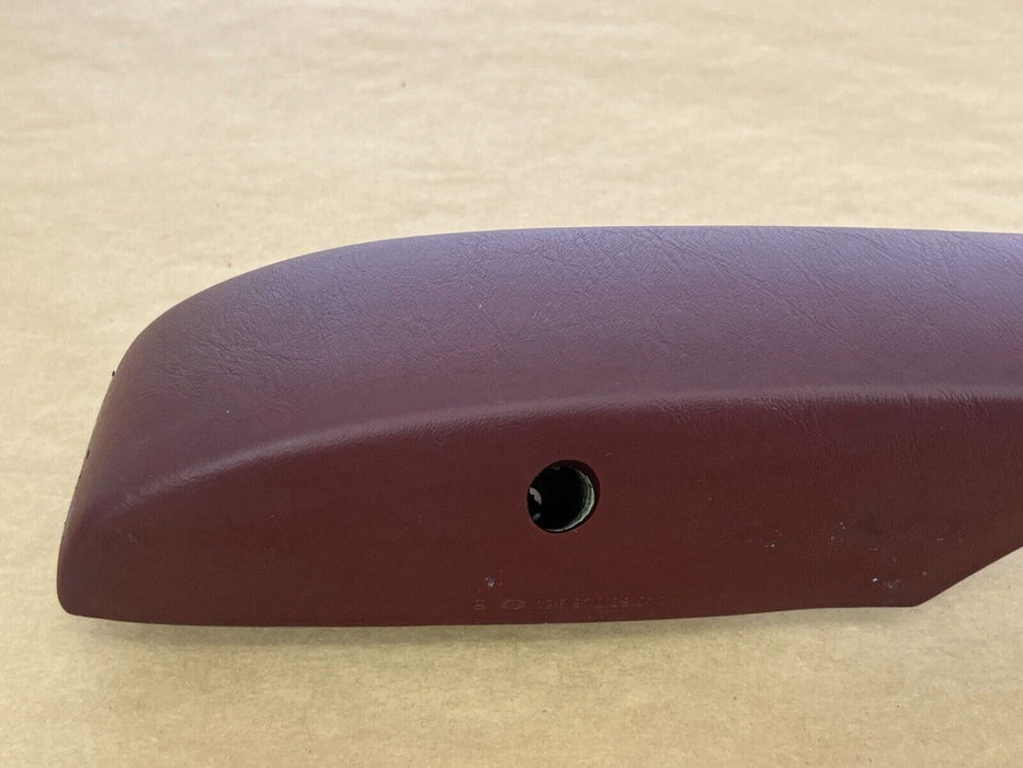 1979-1985 Mercedes 300SD W126 Set L/R Maroon Door Arm Rests 1269701001 OEM#277EM