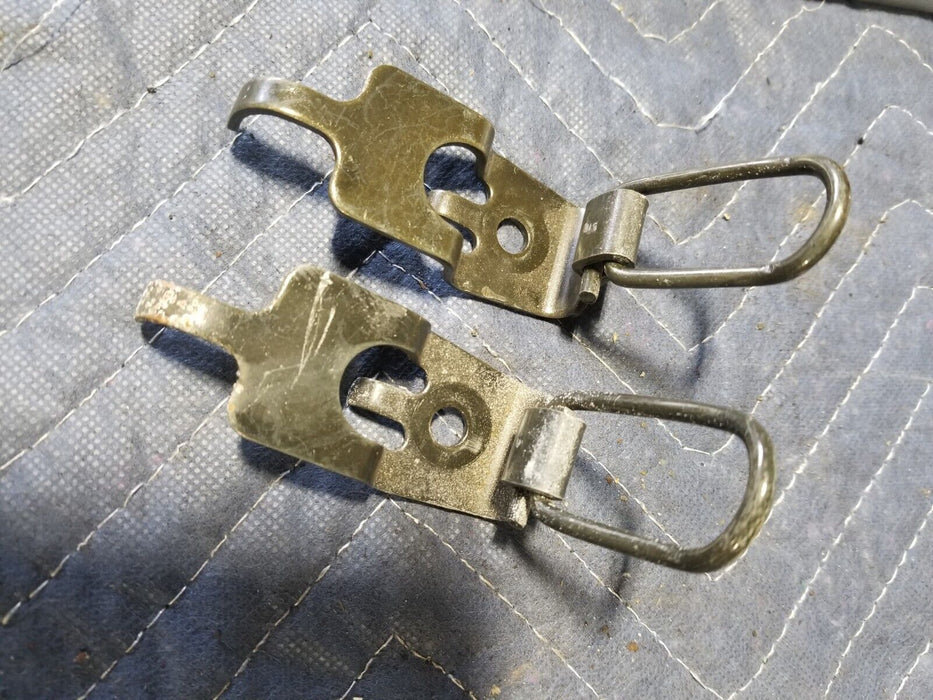 1998-2000 Volvo V70 V70R Rear Cargo Hook Pair Tie Downs Trunk Parcel OEM #382AN