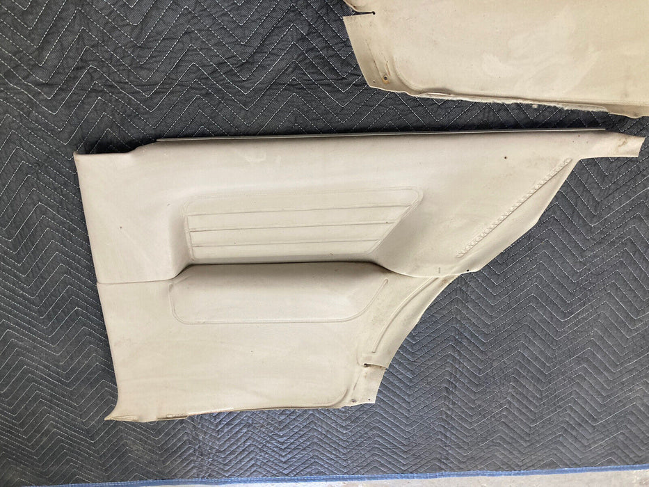 1982-1994 BMW E30 318i 325i Door CardLH RH Rear Sedan Tan Set Of 4 OEM #2508M