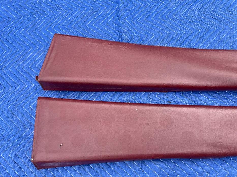 1979-1985 Mercedes 300SD W126 Maroon B-Pillar Trim R + L 1266922622 OEM #304EM