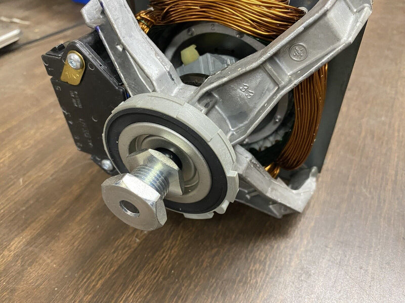 Maytag W/D Washer Dryer Combo Motor Part # 2200376 With Pulley Nut #2971E
