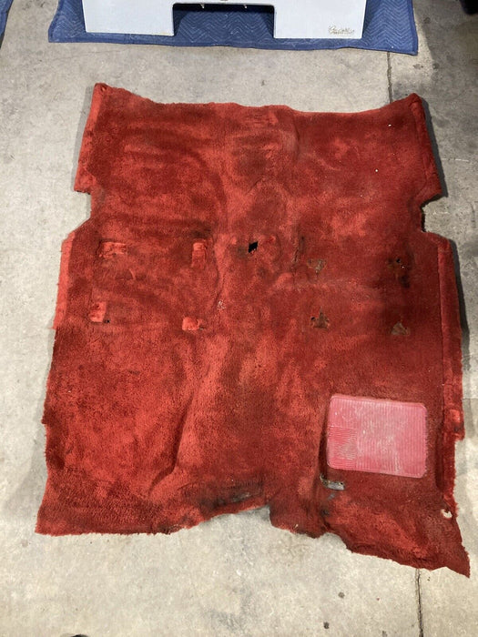 1976-1979 Cadillac Seville Carpet Floor Red Rug Carpeting Sedan OEM #1741M