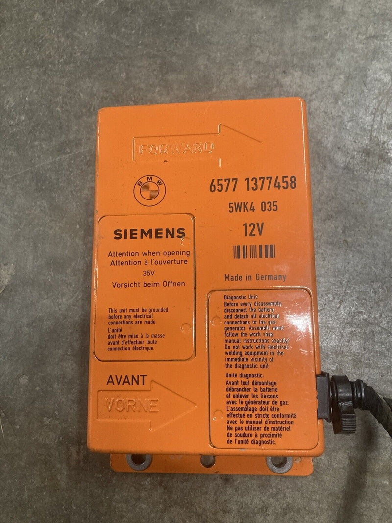 1982-93 Airbag Control Module Box Unit BMW  65771377485 E30 325i 325xi OEM #68M