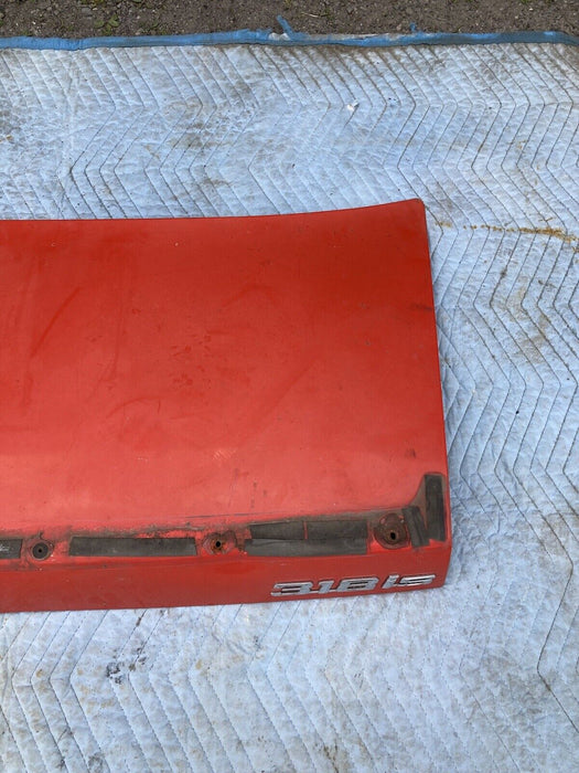 1982-1994 BMW E30 318i 325i Rear Deck Lid Trunk Panel Hatch OEM #2233M