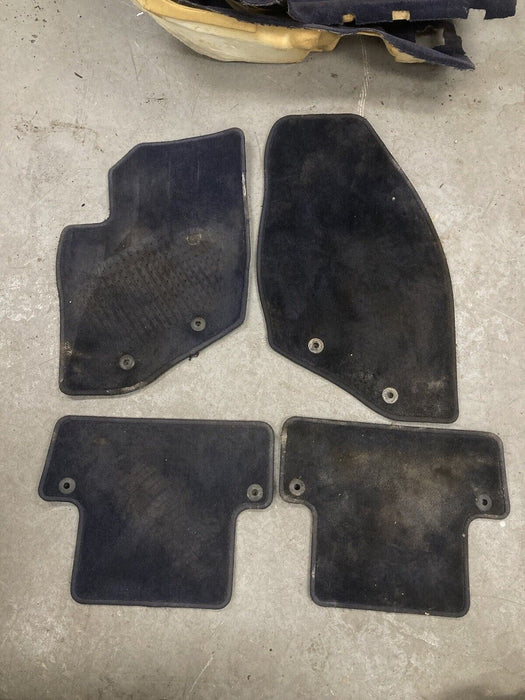 2005 2006 2007 Volvo S60R S60 Floor Mats Set Of 4 Carpet Rug Black OEM #1533M