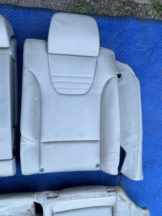 2003-2009 Audi S4 B6 B7 8E Complete Rear Leather Recaro Seats OEM #684EM