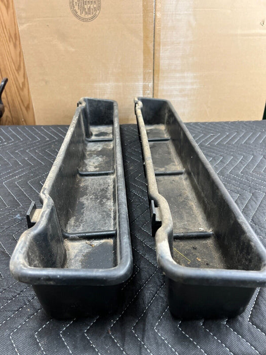 1998-2001 Dodge Ram 1500 Pair Interior Rear Tool Storage Trays 55215598 OE#763EM