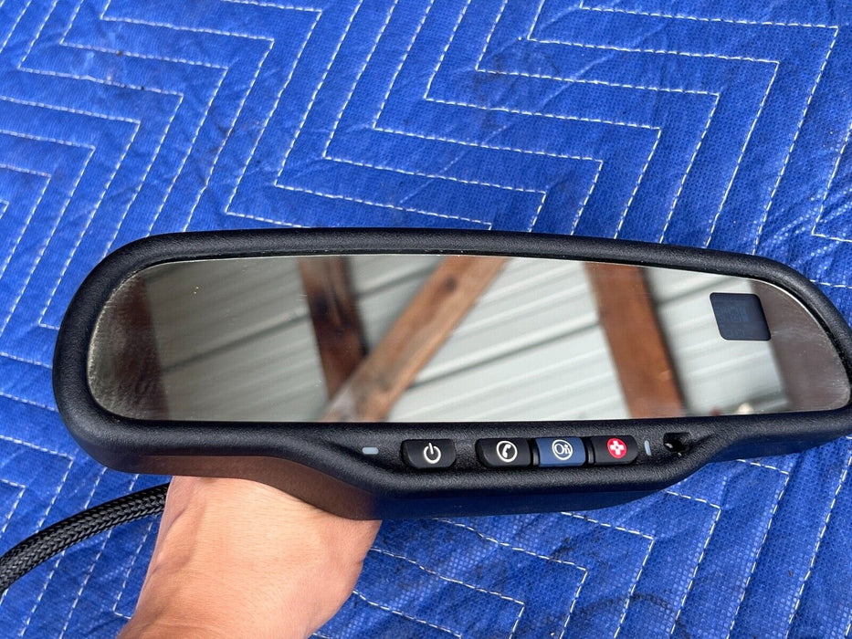 2002-2007 Saturn Vue Rear View Mirror Temp Compass Display Auto Dim OEM #471EM