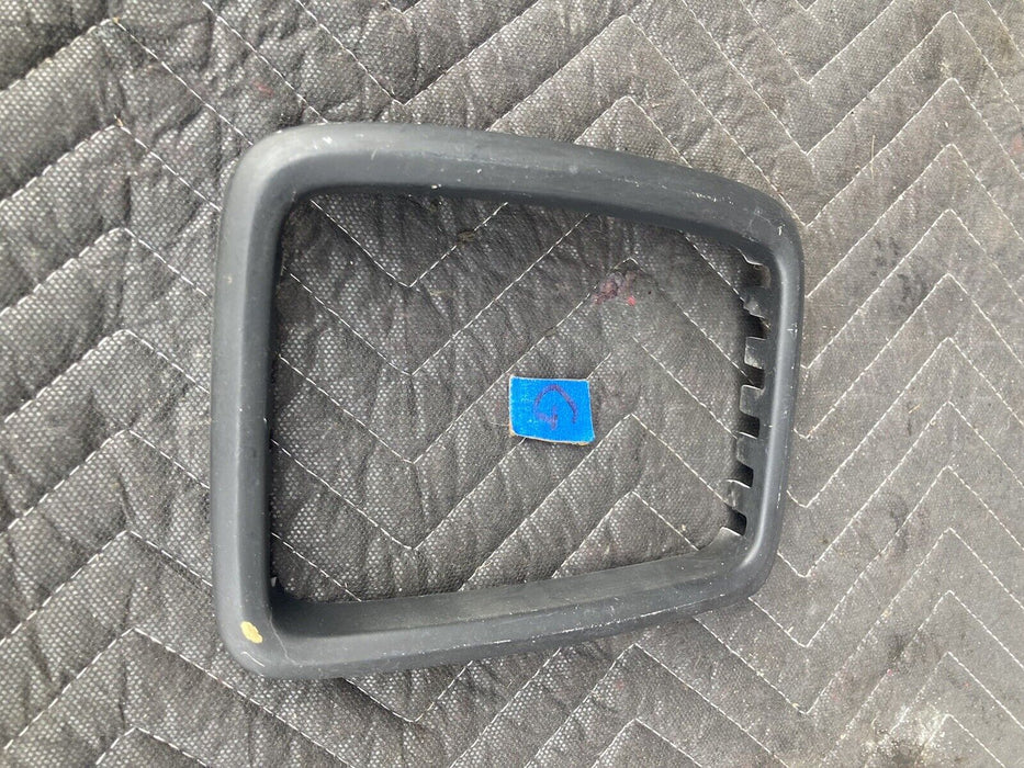 1982-1994 BMW E30 318i 325i Shifter Bezel Trim Black Surround OEM #2222M