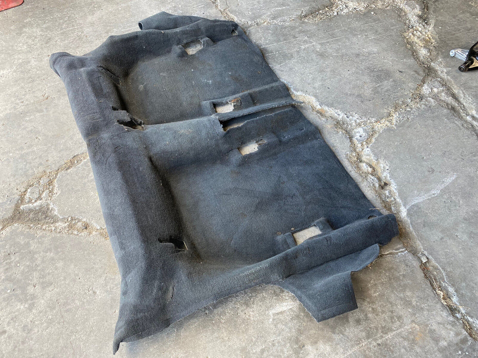 1998-2000 Volvo V70R V70 V70XC Rear Gray Charcoal Fitted Carpet Wagon OEM #1341E