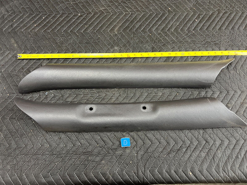 1998-2001 Dodge Ram 1500 Dark Gray Pair LH & RH A Pillar Trim 5ES57TRM OEM#760EM