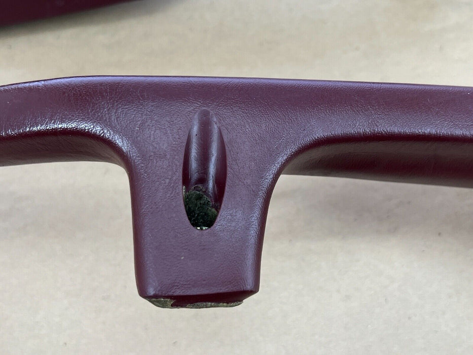 1979-1985 Mercedes 300SD W126 Set L/R Maroon Door Arm Rests 1269701001 OEM#277EM