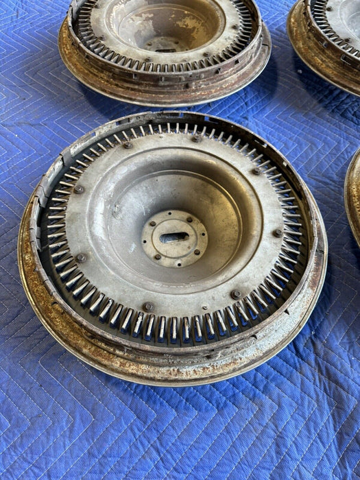 1968-1973 Corvette C3 Original Starburst Turbine Hub Cap Wheel Covers 15” #3209E