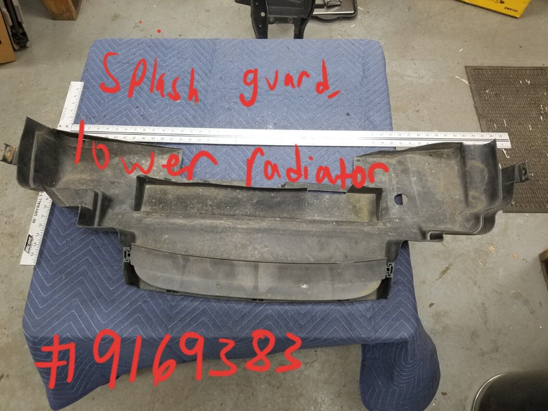 1998-2000 Volvo V70 V70R Wagon OEM Lower Radiator Splash Guard 9169383 #328AN