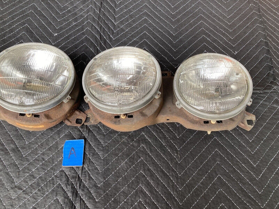 1982-1994 BMW E30 318i 325i Right Left Head Light Assembly Lamps OEM #2302M