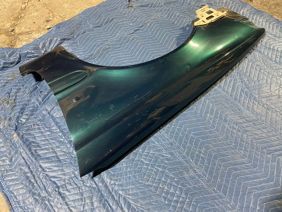 1998-2004 Volvo C70 Driver Left Fender Green Convertible Coupe OEM #1095E