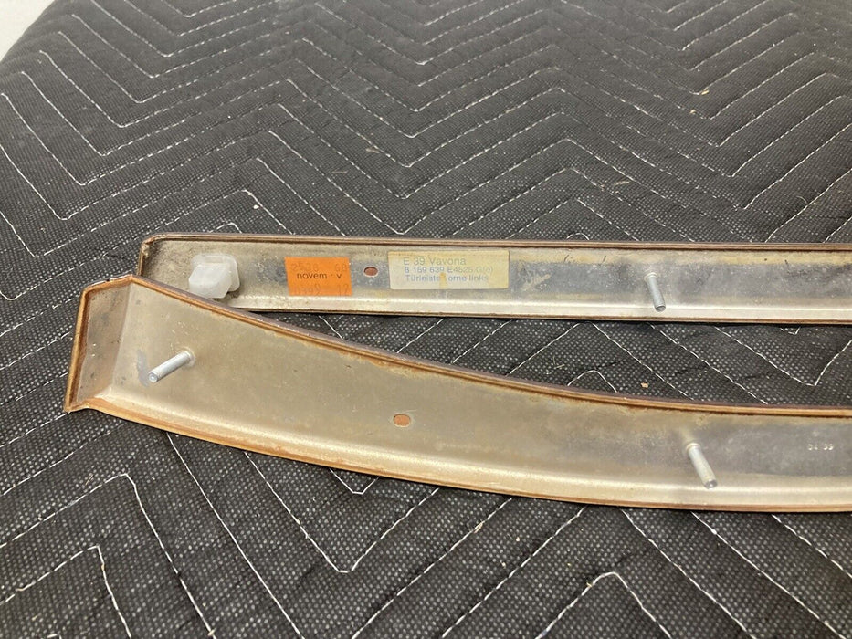 1997-03 BMW Front Pair Set (2) Door Wood Trim Molding VAVONA 540i 528i OEM #128M