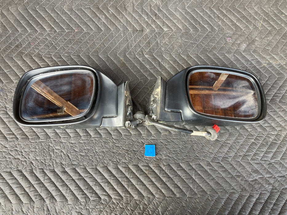 1982-1994 BMW E30 318i 325i 010503 Side Rear View Mirror Pair Lh Rh OEM #2098M