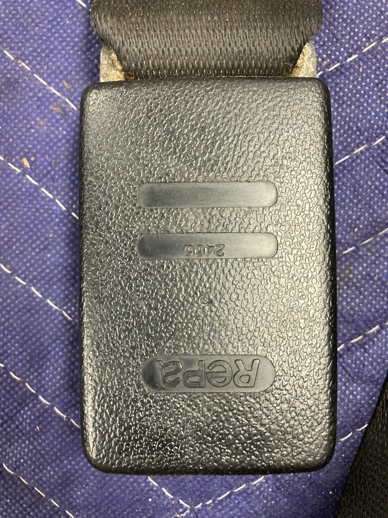 1984-1991 BMW 318i 325i E30 Rear LH RH Seat Belt Buckle Lower Set Coupe #2626M