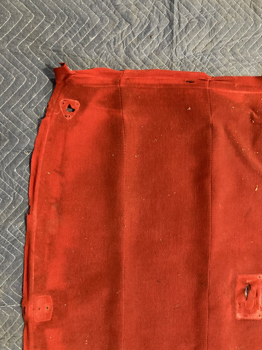 1976-1979 Cadillac Seville Ceiling Roof Headliner Red Cloth Sedan OEM #1742M