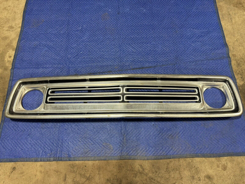 1972-1973 Dodge Truck ‘Tin Grille Pickup’ OEM Aluminum Grille D100 D200 #3170E