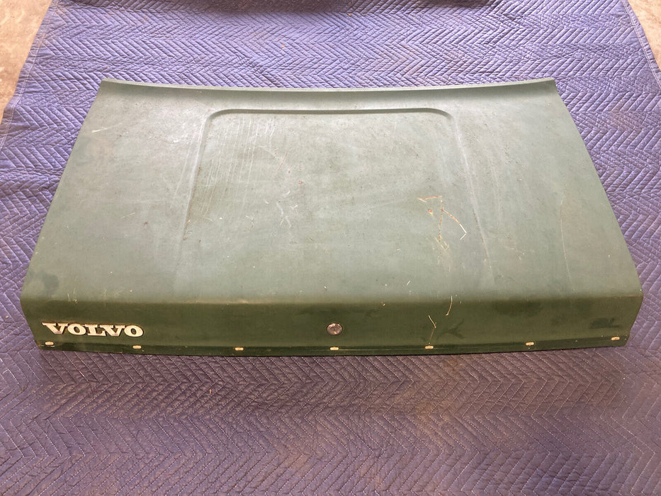 1975-1985 Volvo 242 240 244 245 Rear Trunk Deck Lid  Coupe Green OEM #1693M