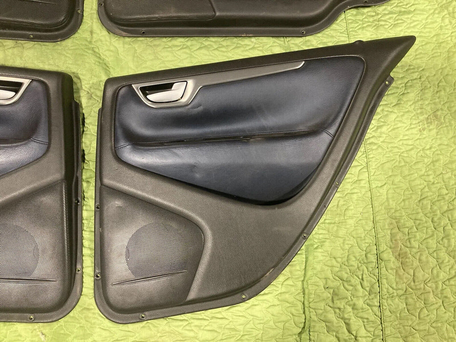 2005-2007 Volvo S60R S60 Set Of 4 Door Cards Interior Sedan Nordkap Trim #1407M