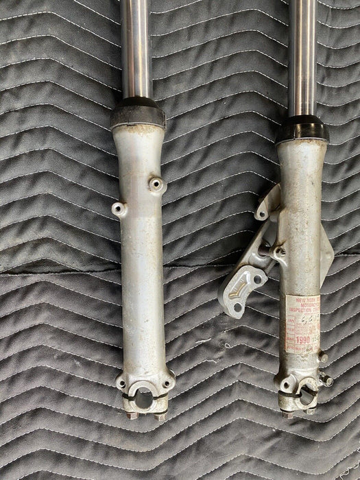 1974 Honda CB360 CB360T Front Shock Tower Pair Forks OEM Motorcycle #3005E