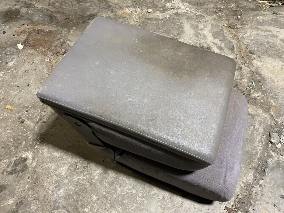 1997-2001 Dodge Ram 1500 2500 3500 Center Front Jump Seat Console Gray #1074E