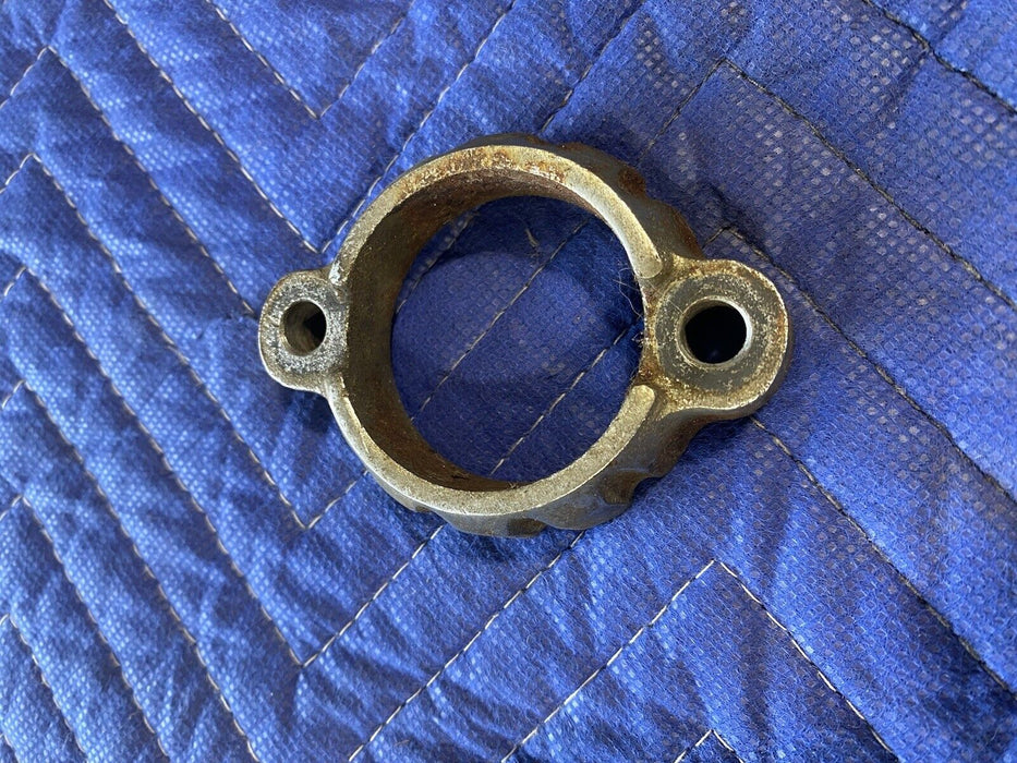 1974 Honda CB360 CB360T Exhaust Manifold Flange Twin Cylinder Motorcycle #3034E