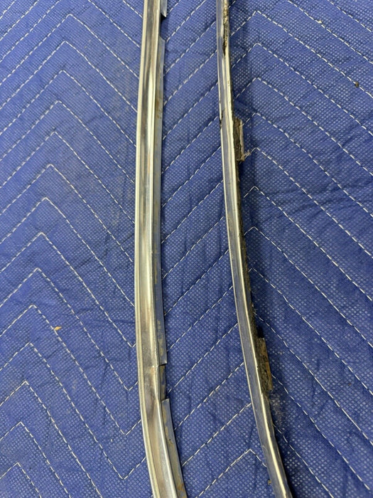 1968-1976 Corvette GM C3 Upper Windshield Reveal Trim Molding SS Pair OEM #3251E