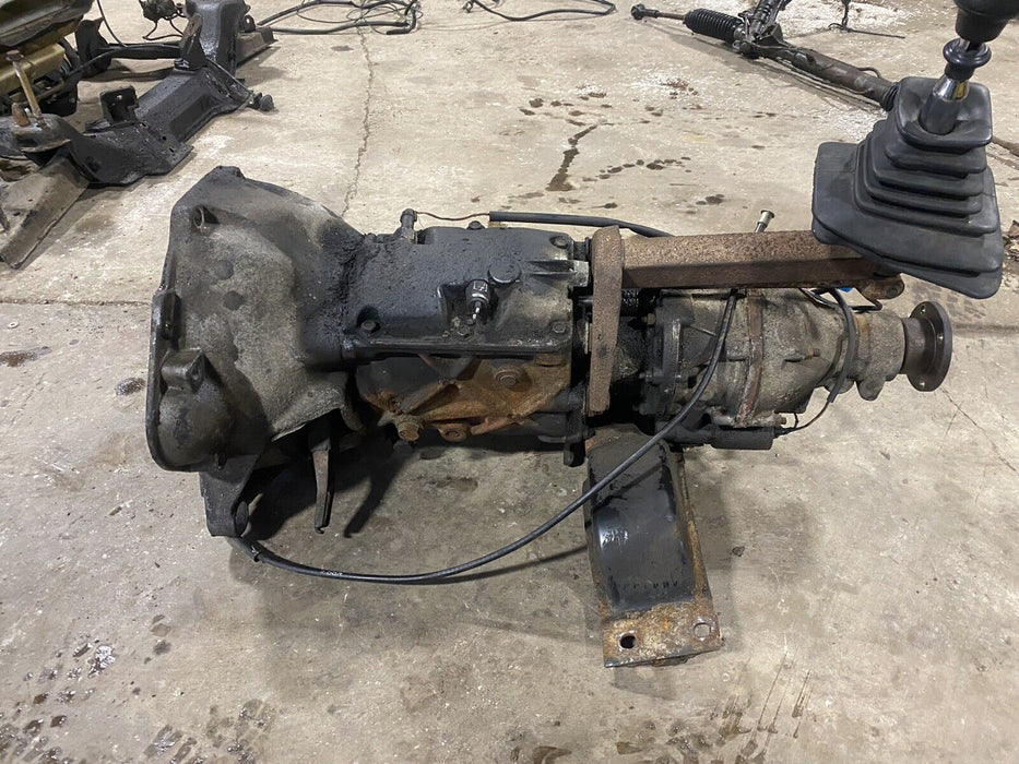 Volvo 240 242 244 245 M46 Manual Transmission w/Shifter Cage & Bracket #1977E