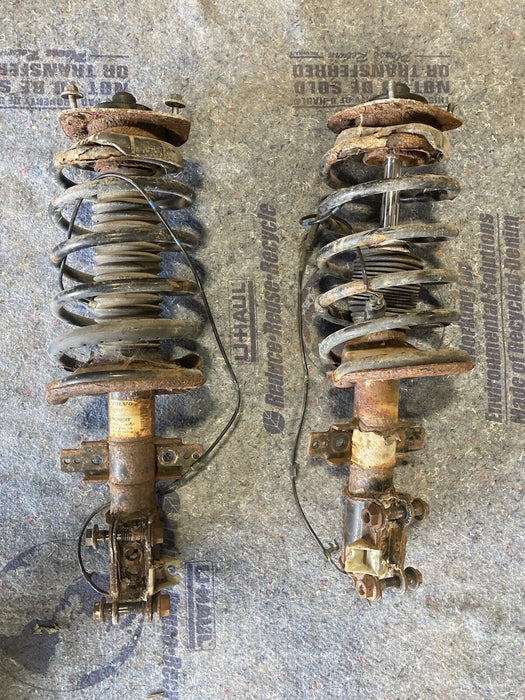 2005 2006 2007 Volvo S60R V70R Front Left Right 4C Strut Pair Active OEM #1319M