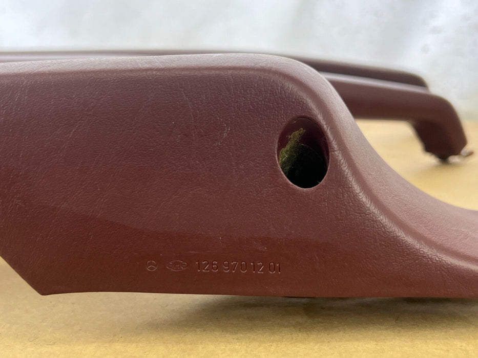 1979-1985 Mercedes 300SD W126 Set L/R Maroon Door Arm Rests 1269701001 OEM#277EM