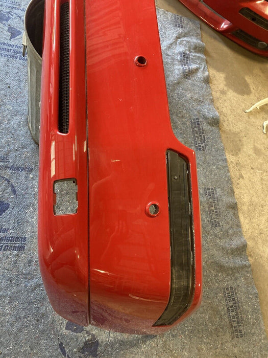 2005-2007 Volvo S60R S60 Rear Bumper Passion Red Cover Tail Panel #1260M