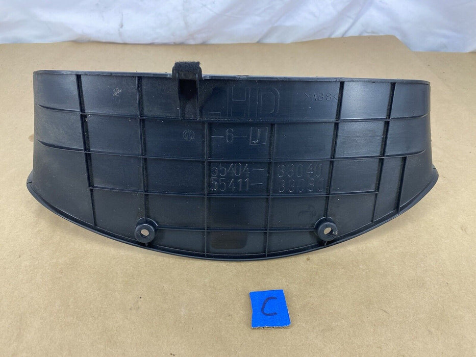 1997-2001 Lexus ES300 Gauge Cluster Surround Trim Black Sedan LHD OEM #2395E