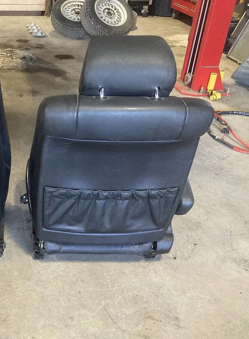 1988-1996 BMW E34 5 Series 525i 535i Front Left Seat Black Driver OEM #1914M