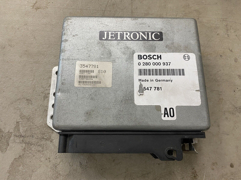 Volvo BOSCH JETRONIC Engine Control Module ECU 0280000937 3547781 740 940 Turbo