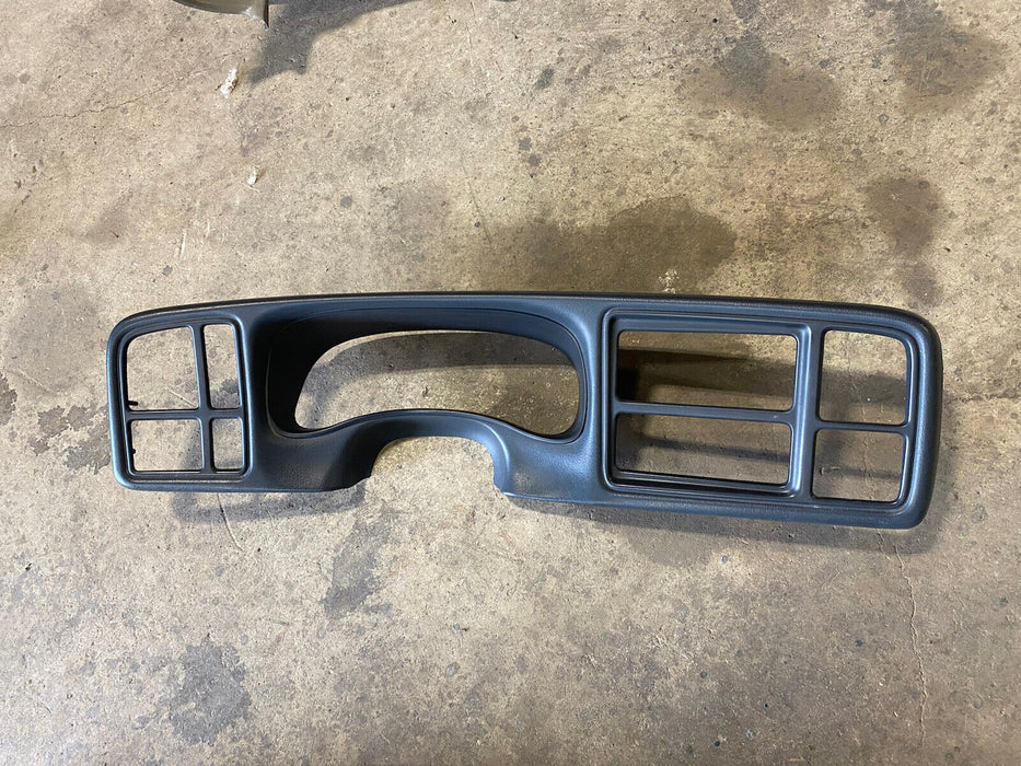 95-06 Chevrolet GM Chevy C/K Dash Trim Bezel Cluster Cover Gray Graphite #1324E