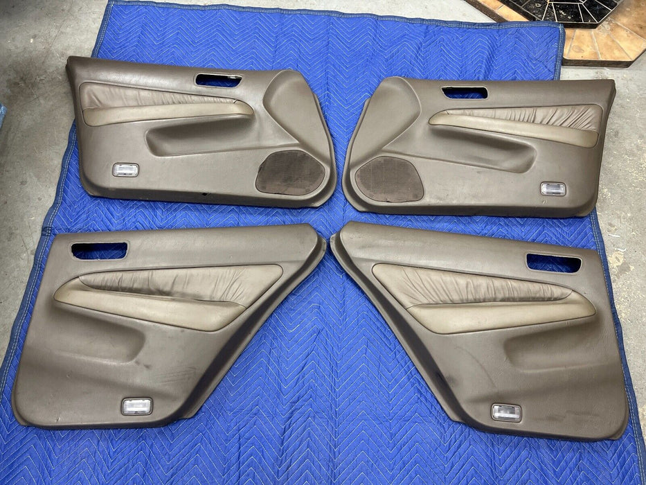 1995-1998 Acura TL Set of 4 RH & LH Front & Rear Door Card Panel Trim OEM #815EM