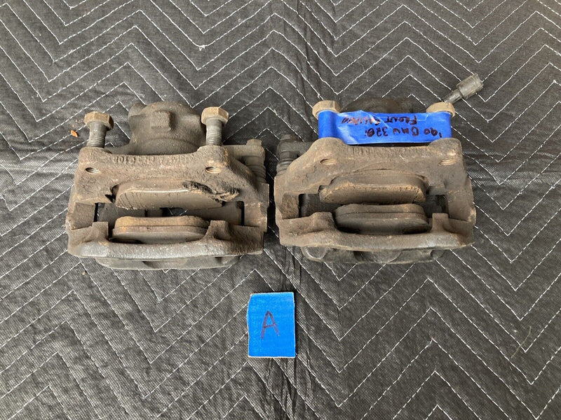 1982-1994 BMW E30 320i 318i 325i Front Beak Calipers Set Pair OEM #2273M
