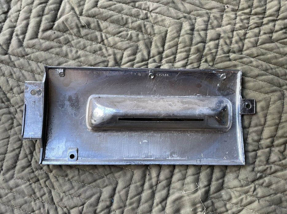 1955 1956 Chrysler Imperial Windsor Heater Direction Lever Bezel 55 Mopar #141J