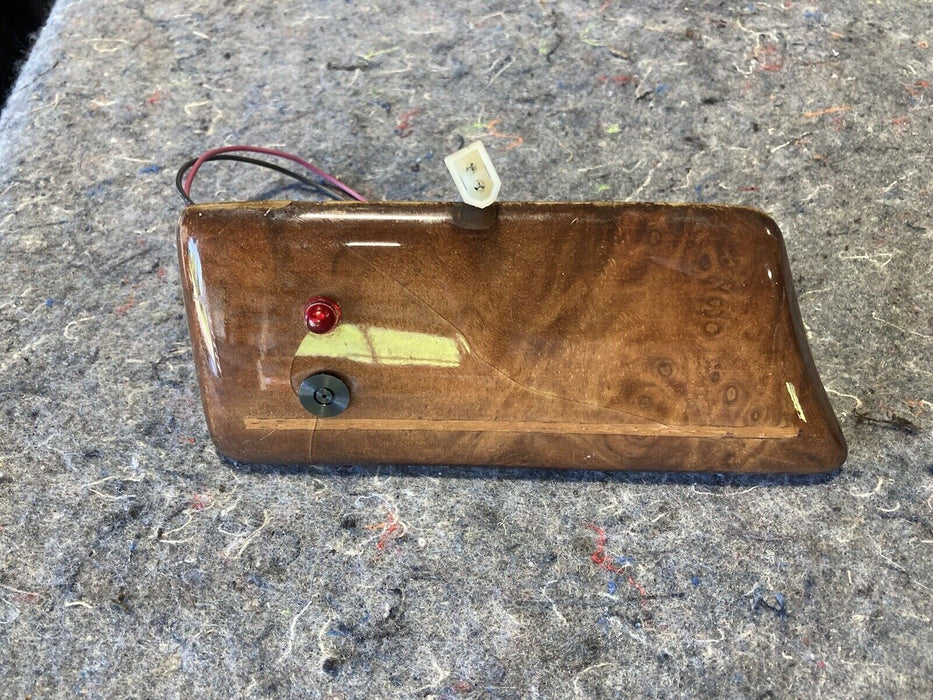 1986-1994 BMW 7 Series E32 Dash Trim Wood W/ Light Dimmer Switch OEM #838M