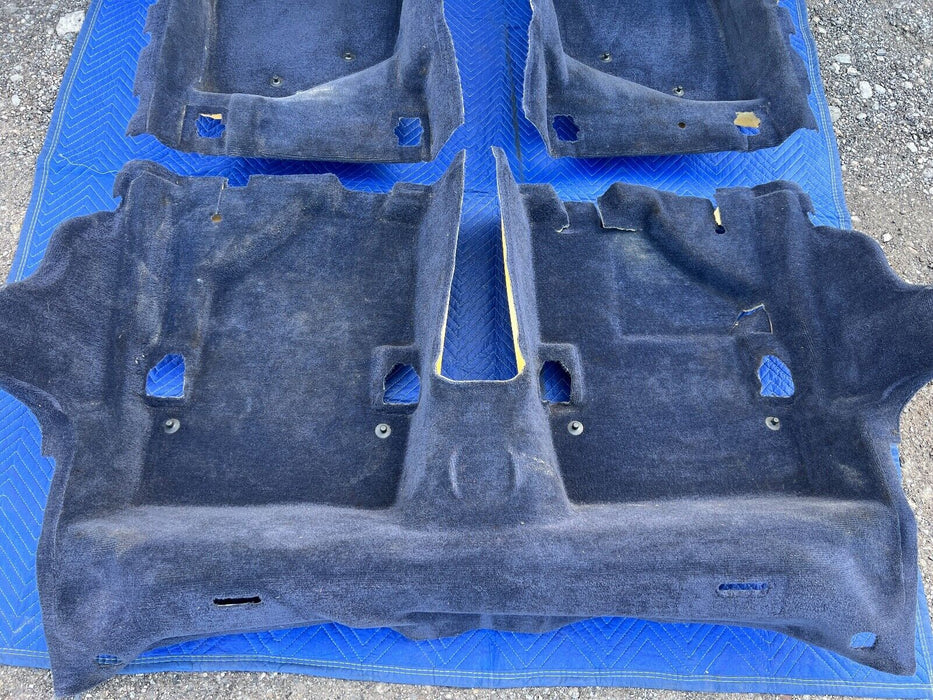 2005-2007 Volvo S60R Sedan Blue Molded Carpet Set Front & Rear LH & RH OEM#987EM